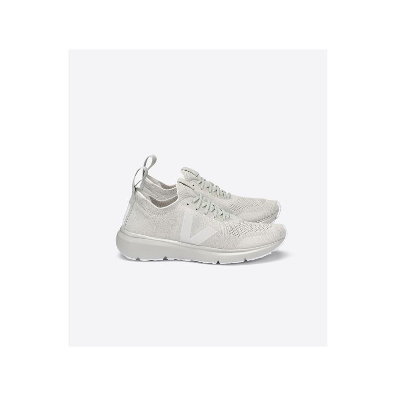 Zapatillas Veja Hombre España - Rick Owens Tenis Blancas Gris ES983388